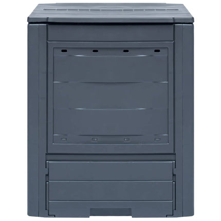 Compostiere per Giardino 3 pz Grigio 60x60x73 cm 780 L