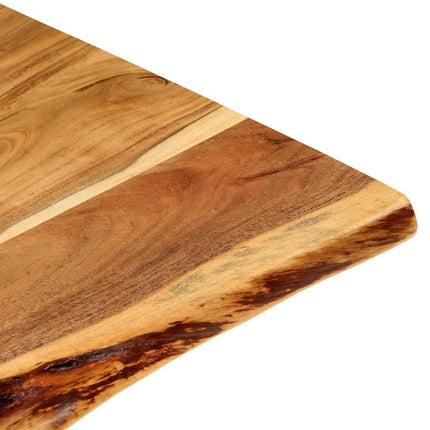 Piano per VanitÃƒÂ  Bagno in Massello di Acacia 100x52x2,5 cm