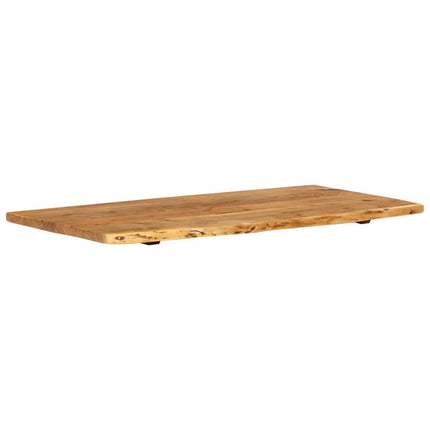 Piano per VanitÃƒÂ  Bagno in Massello di Acacia 100x52x2,5 cm
