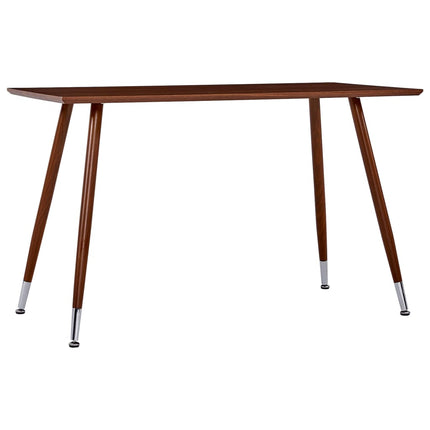 Tavolo da Pranzo Marrone 120x60x74 cm in MDF