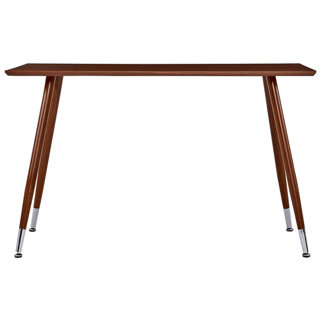 Tavolo da Pranzo Marrone 120x60x74 cm in MDF