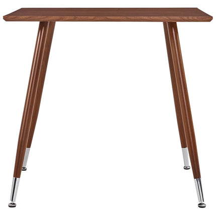 Tavolo da Pranzo Marrone 80,5x80,5x73 cm in MDF