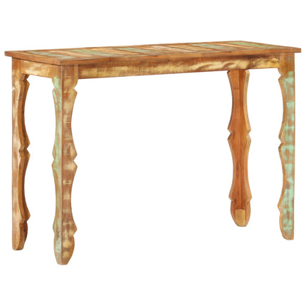 Tavolo Consolle 110x40x76 cm in Legno Massello di Recupero