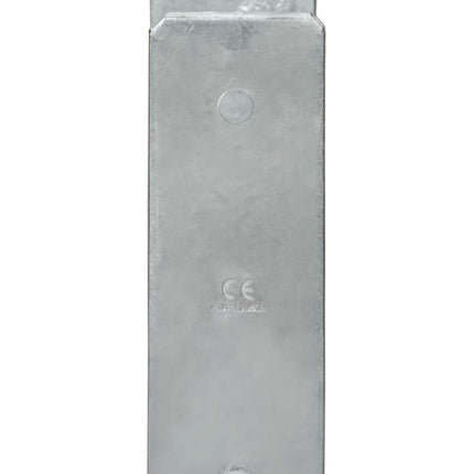 Picchetti per Recinzione 6 pz Argento 12x6x60cm Acciaio Zincato