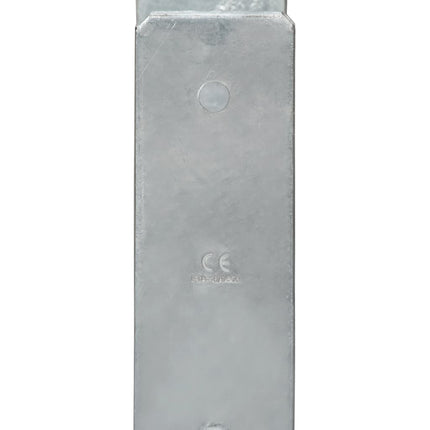 Picchetti per Recinzione 6 pz Argento 14x6x60cm Acciaio Zincato