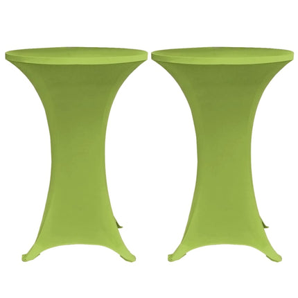 Copritavoli Elastici 4 pz 60 cm Verde