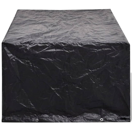 Coperture Arredi Giardino 2pz Polyrattan 4 Persone 180x140cm