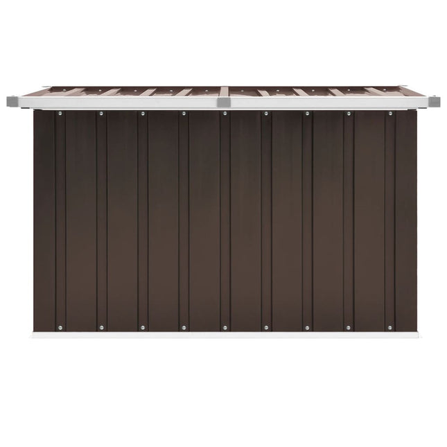 Baule da Giardino Marrone 109x67x65 cm