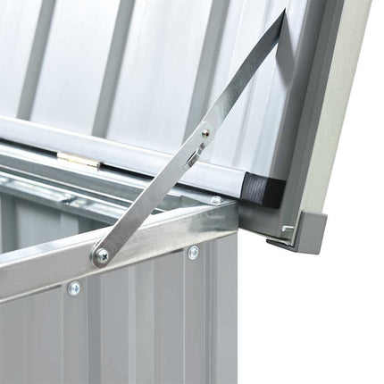 Baule da Giardino Grigio 171x99x93 cm