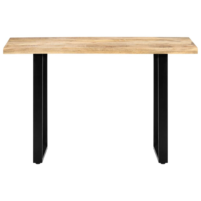 Tavolo da Pranzo 120x60x76 cm in Legno Massello di Mango