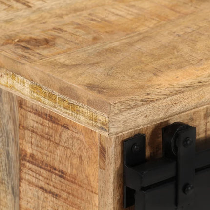 Credenza 80x30x60 cm in Legno Massello di Mango