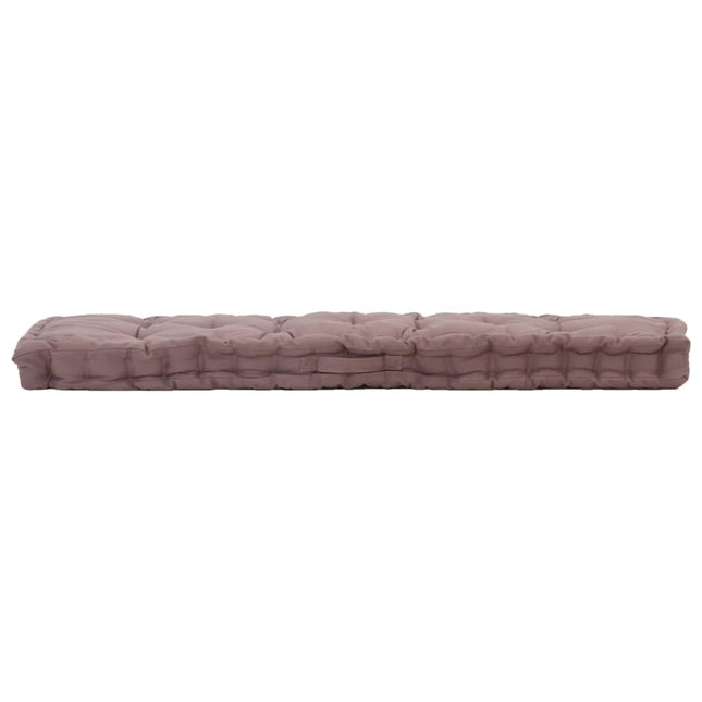 Cuscino per Pallet e Pavimento in Cotone 120x40x7 cm Talpa