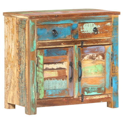 Credenza 70x35x65 cm in Legno Massello di Recupero