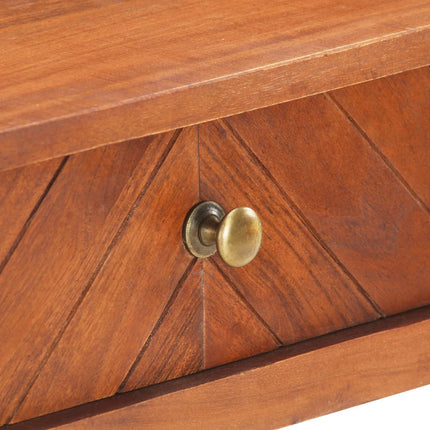 Tavolo Consolle 110x40x76 cm in Legno Massello di Acacia