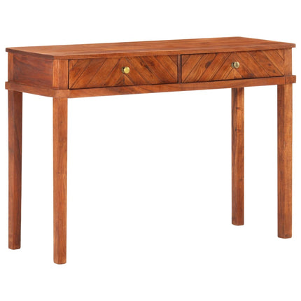 Tavolo Consolle 110x40x76 cm in Legno Massello di Acacia