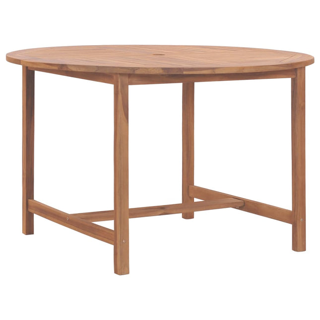 Tavolo da Giardino 120x76 cm in Legno Massello di Teak