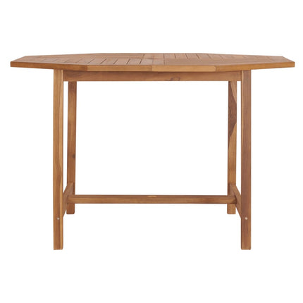 Tavolo da Giardino 120x120x75 cm in Legno Massello di Teak