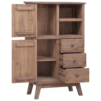 Credenza 60x30x100 cm in Legno Massello di Teak
