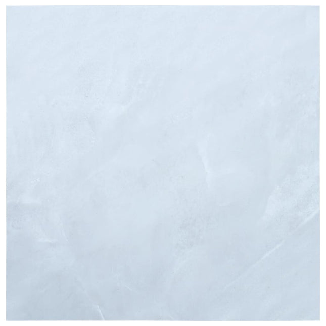 Listoni per Pavimenti Autoadesivi in PVC 5,11 m² Marmo Bianco