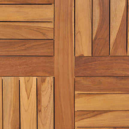 Piano Tavolo in Legno Massello di Teak Rotondo 2,5 cm 70 cm