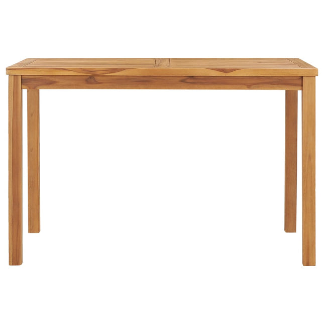 Tavolo da Pranzo per Giardino 120x70x77 cm in Massello di Teak