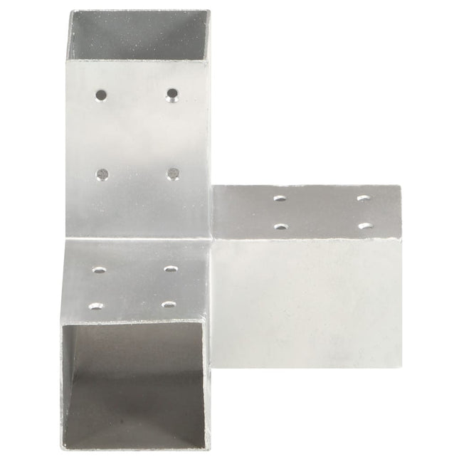 Connettore per Pali a Forma di Y in Metallo Zincato 81x81 mm