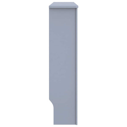 Copertura per Radiatore Antracite 112x19x81,5 cm in MDF