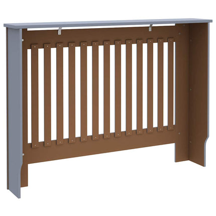 Copertura per Radiatore Antracite 112x19x81,5 cm in MDF