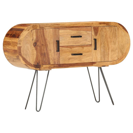 Credenza 118x28x75 cm in Legno Massello di Sheesham