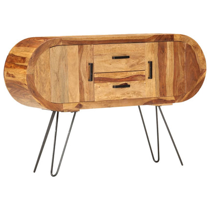 Credenza 118x28x75 cm in Legno Massello di Sheesham