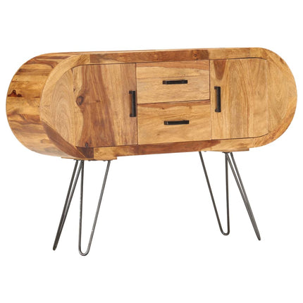 Credenza 118x28x75 cm in Legno Massello di Sheesham