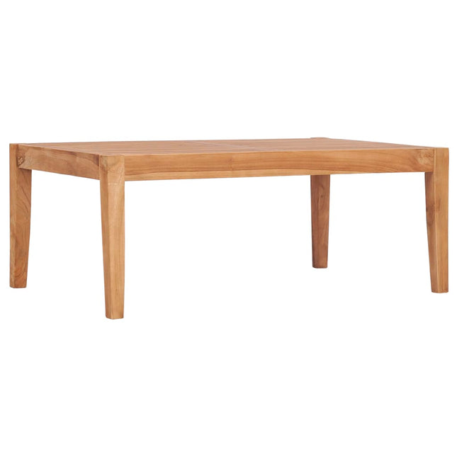 Tavolo da Giardino 90,5x55,5x30,5 cm in Legno Massello di Teak
