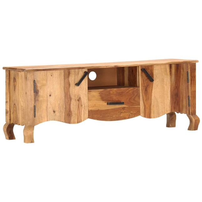 Mobile Porta TV 115x30x42 cm in Legno Massello