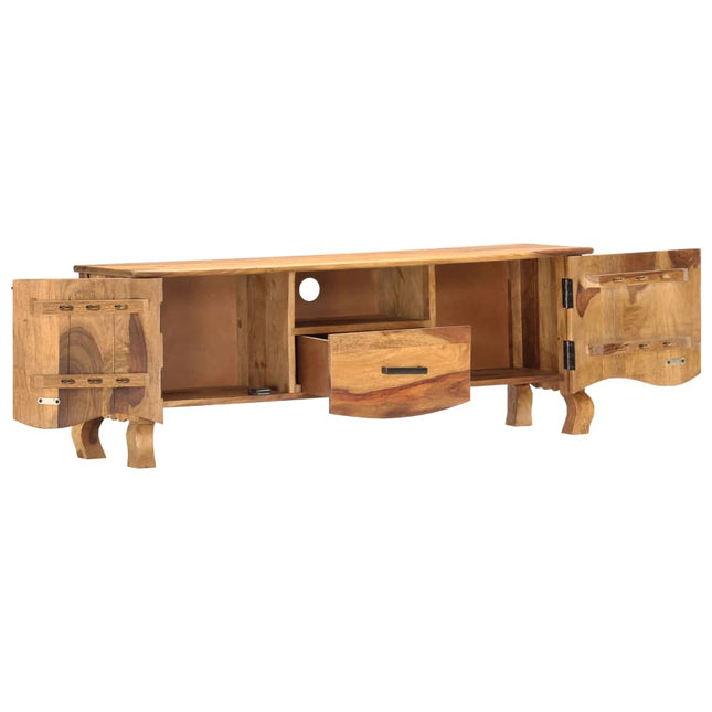 Mobile Porta TV 115x30x42 cm in Legno Massello