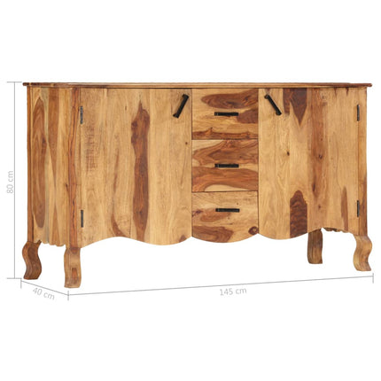 Credenza 145x40x80 cm in Legno Massello