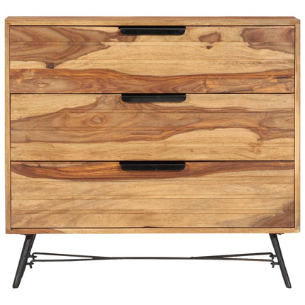 Credenza 80x30x75 cm in Legno Massello di Sheesham