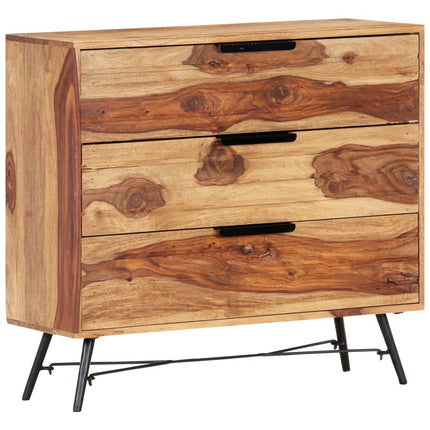 Credenza 80x30x75 cm in Legno Massello di Sheesham