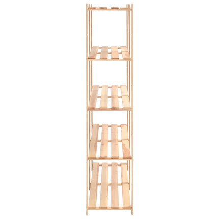 Scaffali a 5 Livelli 5 pz 170x38x170 cm Massello Pino 500kg