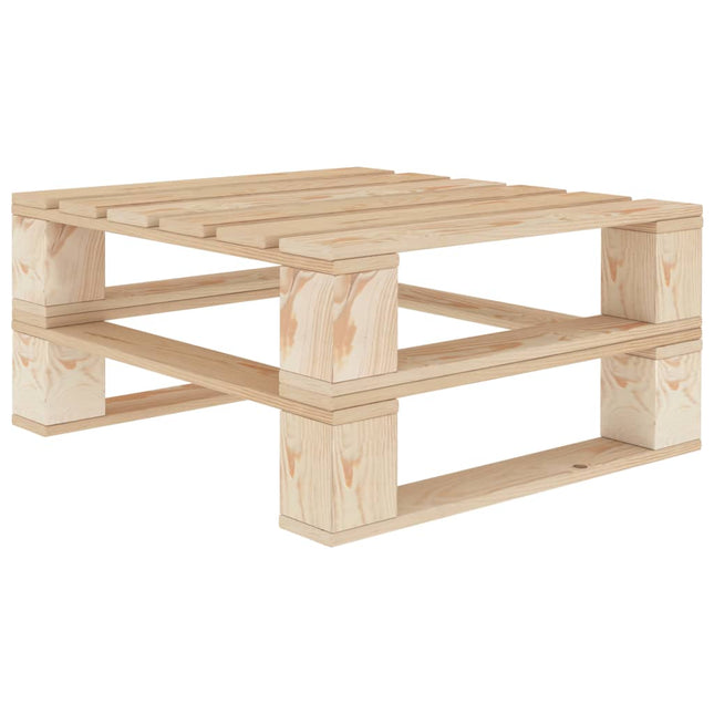 Tavolo da Giardino su Pallet in Legno