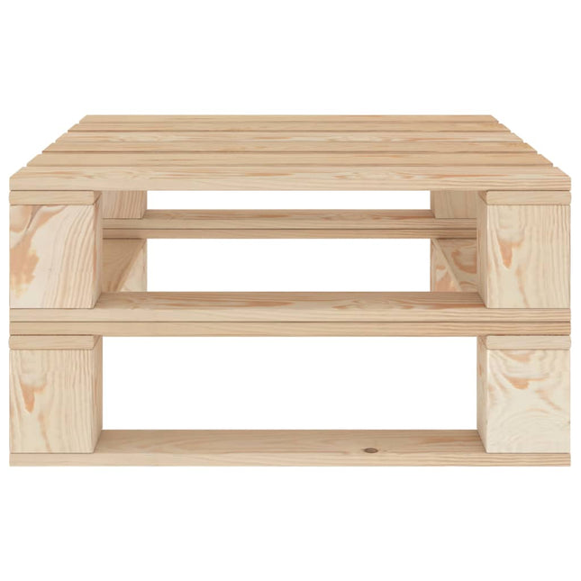 Tavolo da Giardino su Pallet in Legno