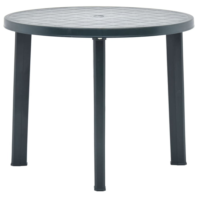 Tavolo da Giardino Verde 89 cm in Plastica