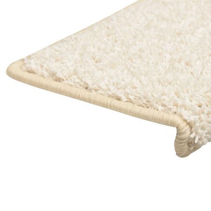 Tappetini per Scale 15 pz 65x21x4 cm Bianchi