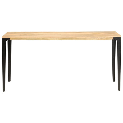 Tavolo da Pranzo 160x80x76 cm in Legno Massello di Mango