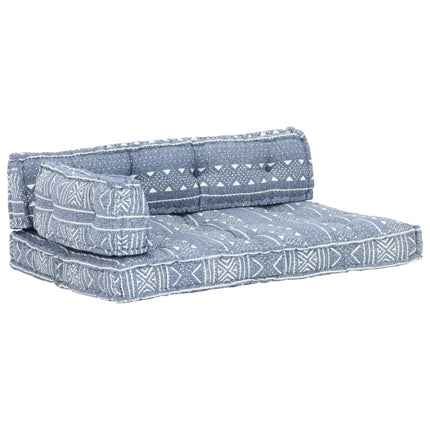 Cuscino per Divani Pallet Indaco in Tessuto Patchwork