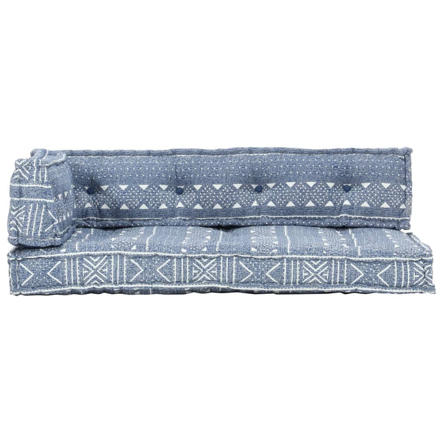 Cuscino per Divani Pallet Indaco in Tessuto Patchwork