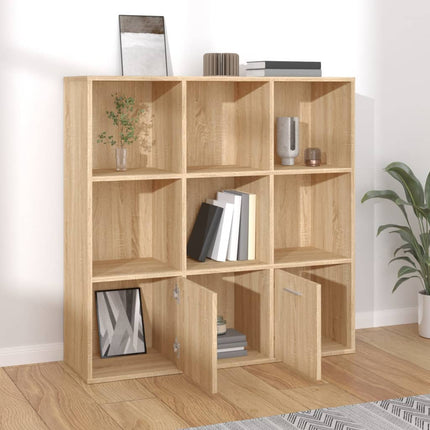 Libreria Rovere Sonoma 98x30x98 cm in Legno Multistrato