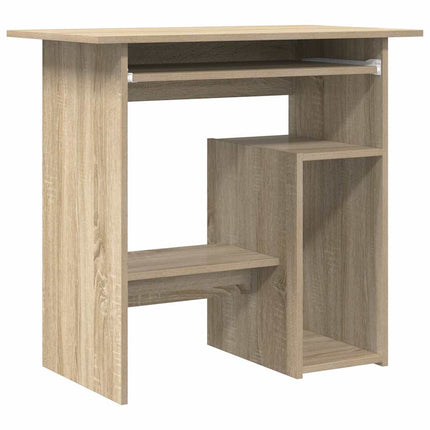 Scrivania Rovere Sonoma 80x45x74 cm in Legno Multistrato