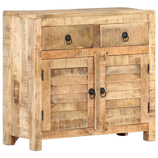 Credenza 70x30x68 cm in Legno Massello di Mango