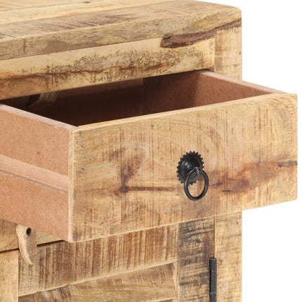 Credenza 70x30x68 cm in Legno Massello di Mango