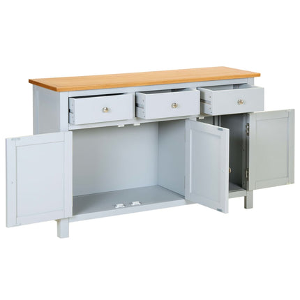 Credenza 110x33,5x70 cm in Massello di Rovere
